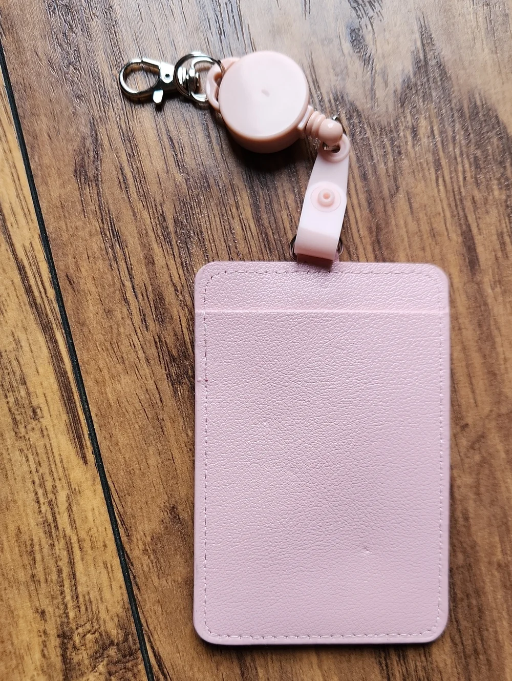 Pink Badge Holder